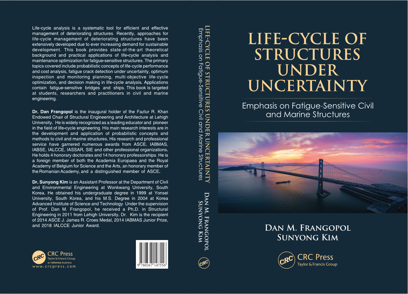 The cover of Life-Cycle of Structures Under Uncertainty: Emphasis on Fatigue-Sensitive Civil and Marine Structures.