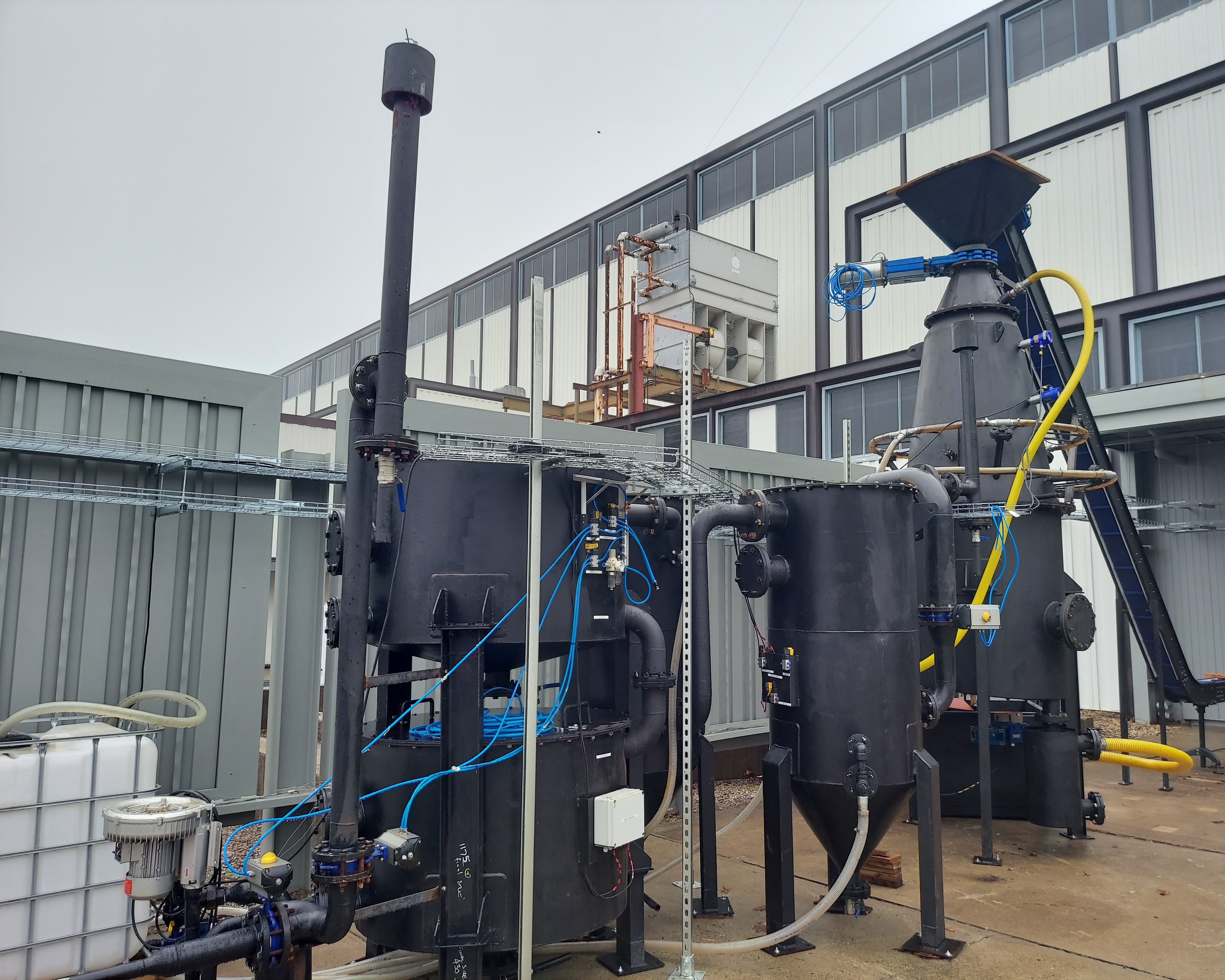 The gasifier facility at Lehigh University's Energy Research Center