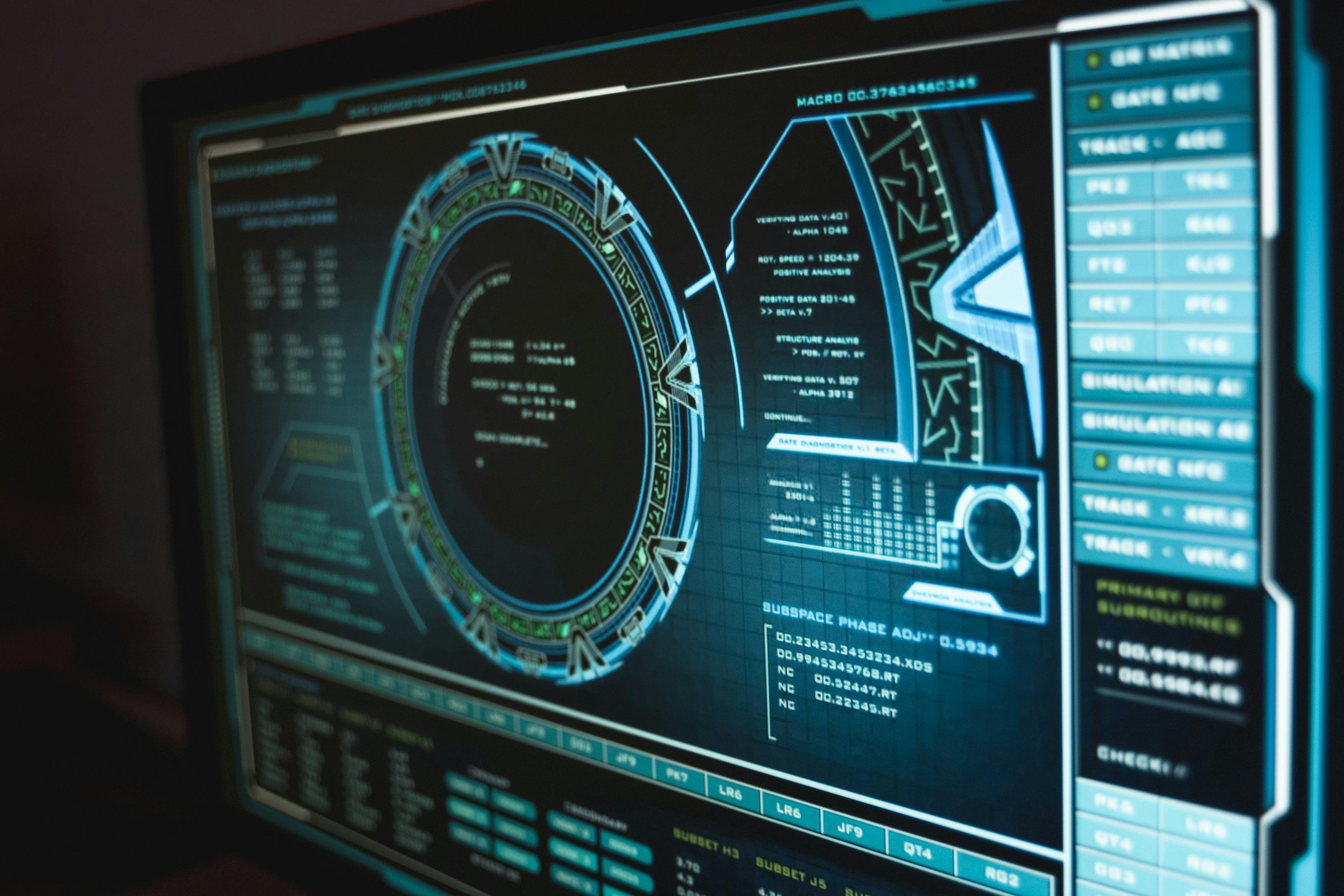 A digital display