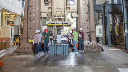 ATLSS uses large testing facilities.